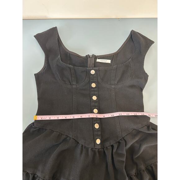 Peppermayo Black Button-Front Maxi Dress - Picture 10 of 14